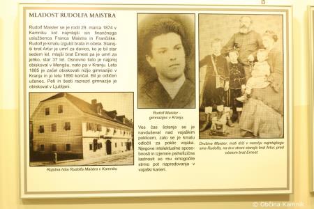 V prostorih občinske stavbe na ogled razstava o življenju in delu Rudolfa Maistra (2)